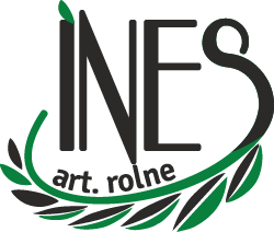 Logo INES  Sprzedaż pasz i koncentratów dla bydła, trzody chlewnej, i drobiu oraz zwierząt domowych.